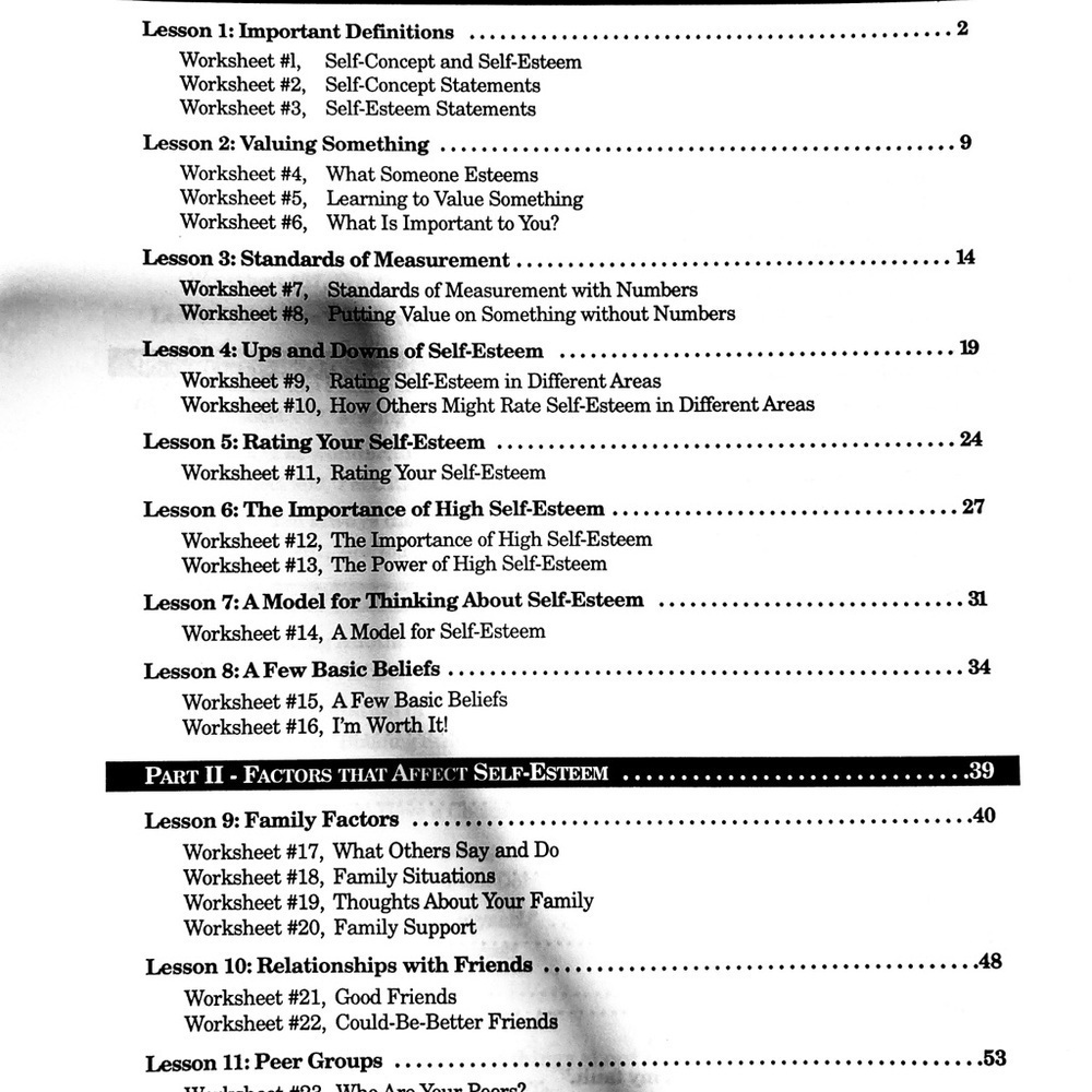 Self-Esteem Activities Book for Students - Picture 3 of 11
